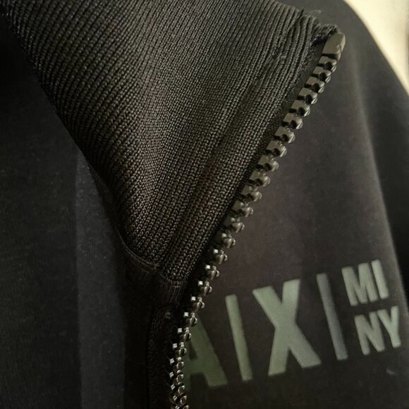 Armani Exchange Full-Zip Cardigan Sweatshirt, Truck Jacket - Picture 10 of 12